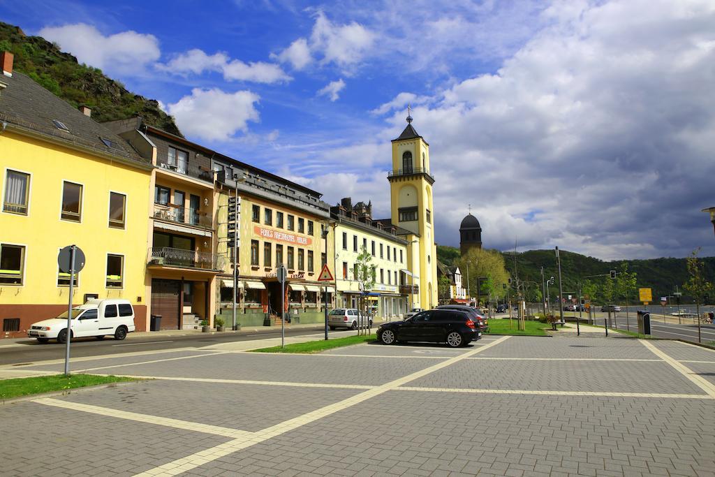 Pohl's Rheinhotel Adler Sankt Goarshausen Exterior foto